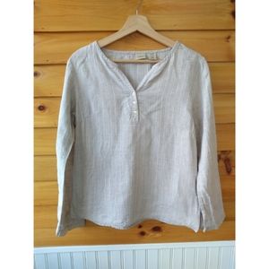 L.L. Bean Linen top